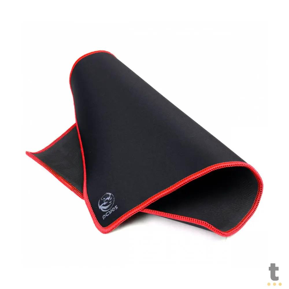 Mousepad Gamer PCYes Red Standard Estilo Speed 360X300MM - PMC36X30R Truedata