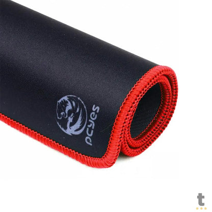 Mousepad Gamer PCYes Red Standard Estilo Speed 360X300MM - PMC36X30R Truedata