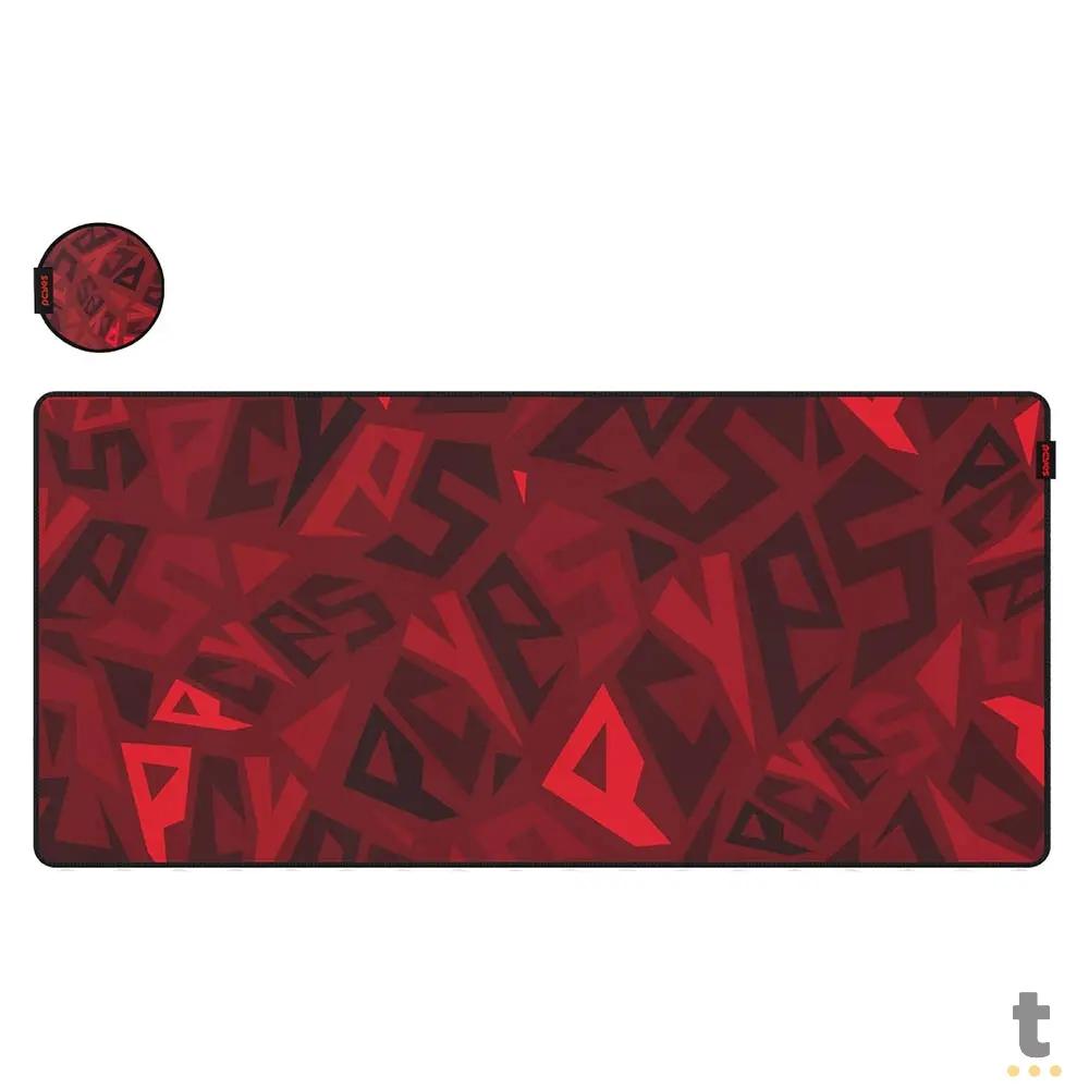 Mousepad Gamer PCYes Signature Extended Red Magma Limited 900X420mm - PMS90X42RM Truedata