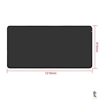 Mousepad Gamer Redragon Flick 3XL 1219x610x3mm XG (Teclado e Mouse) Preto - P040 Truedata