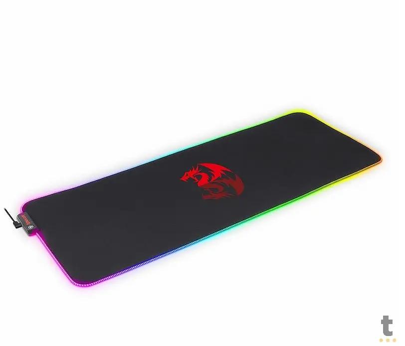 Mousepad Gamer Redragon Neptune RGB 800x300x3mm GG (Teclado e Mouse) - P027 Truedata