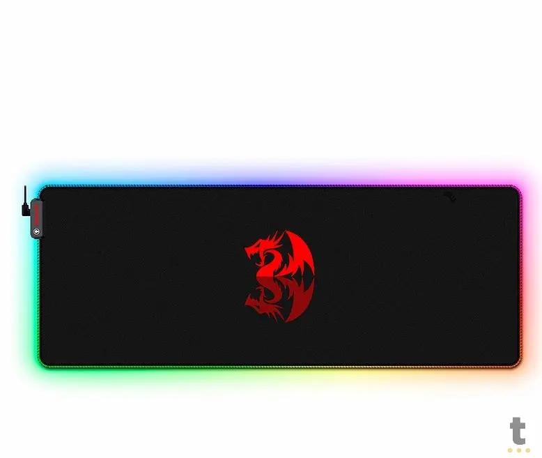 Mousepad Gamer Redragon Neptune RGB 800x300x3mm GG (Teclado e Mouse) - P027 Truedata