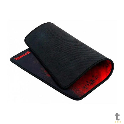 Mousepad Gamer Redragon Pisces Preto/Vermelho 330X260 - P016 Truedata
