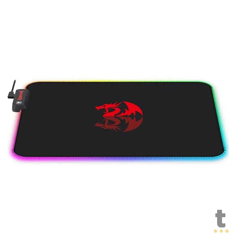 Mousepad Gamer Redragon Pluto RGB Gd 330x260mm - P026 Truedata