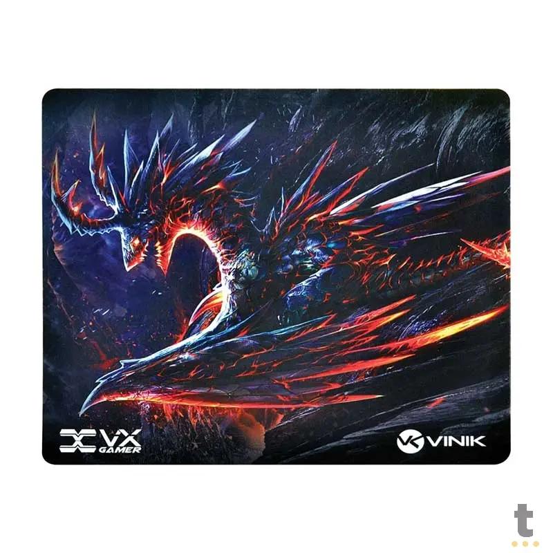 Mousepad Gamer VX Gaming Vinik Dragon 320x270x2mm - 34242 Truedata