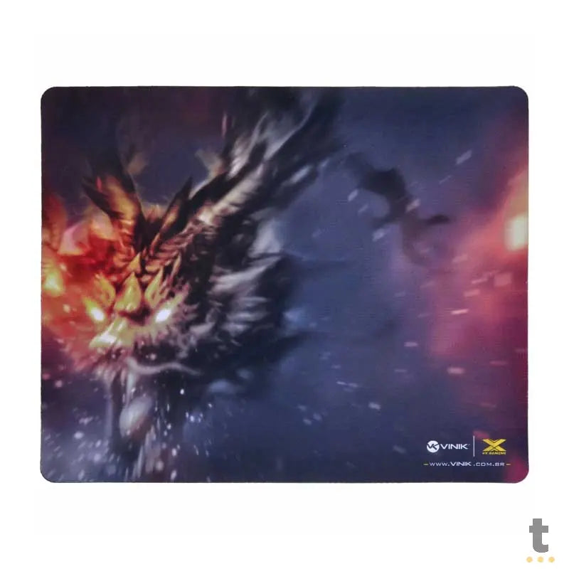 Mousepad Gamer VX Gaming Vinik Fire Dragon 320x270x2mm - 34682 Truedata