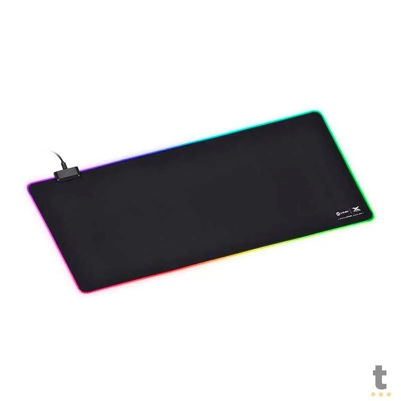 Mousepad Gamer Vinik VX Gaming RGB 700x300x3mm GG (Teclado e Mouse) - 34779 Truedata