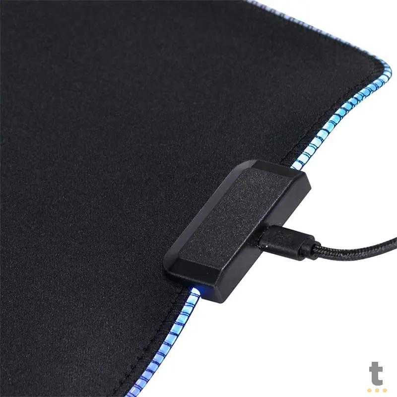 Mousepad Gamer Vinik VX Gaming RGB 700x300x3mm GG (Teclado e Mouse) - 34779 Truedata