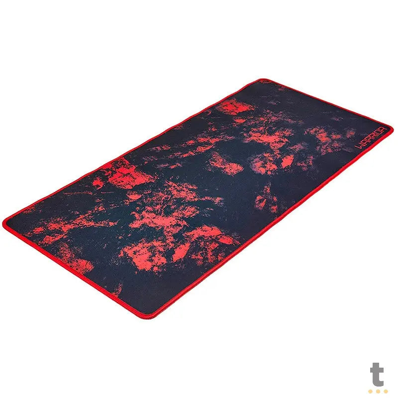 Mousepad Gamer Warrior Vermelho Para Teclado E Mouse Ac301 Truedata