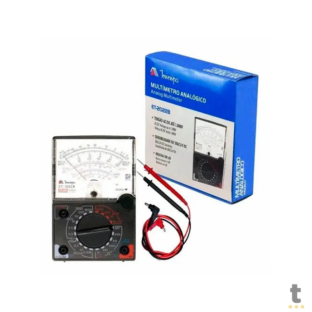 Multimetro Analógico Minipa - ET-2022B Truedata