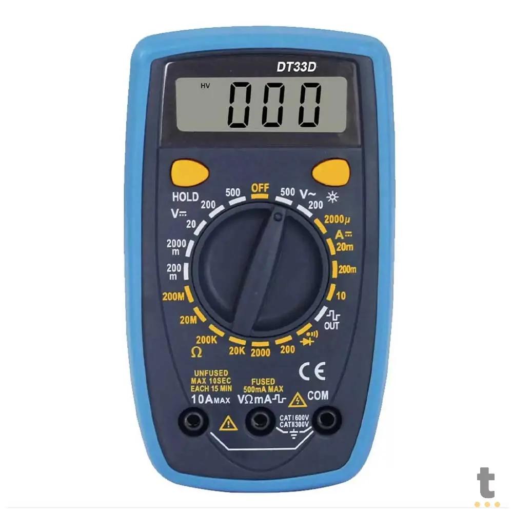 Multimetro Digital Knup - KP-AA033 Truedata