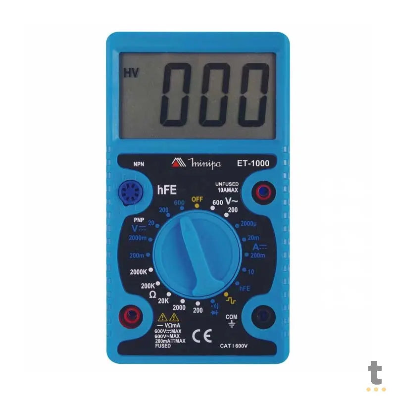 Multimetro Digital Minipa - ET-1000 Truedata