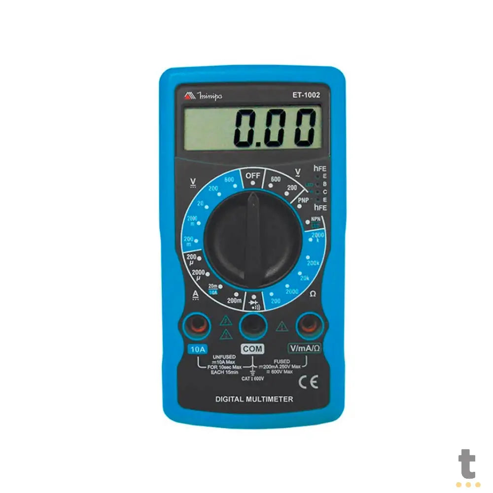 Multimetro Digital Minipa - ET-1002 Truedata