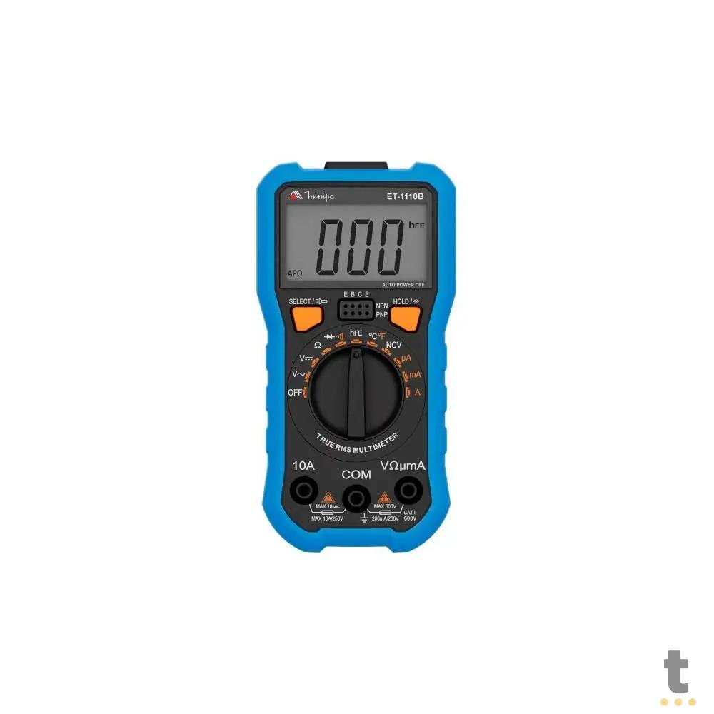 Multimetro Digital Minipa True RMS - ET-1110B Truedata