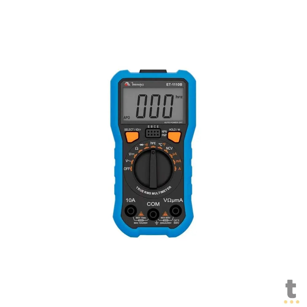Multimetro Digital Minipa True RMS - ET-1110B Truedata