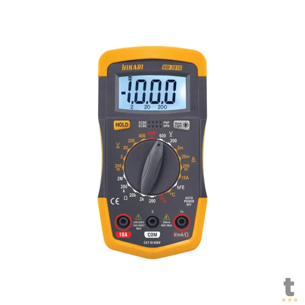 Multimetro Digital Portatil Hikari - HM-2010 Truedata