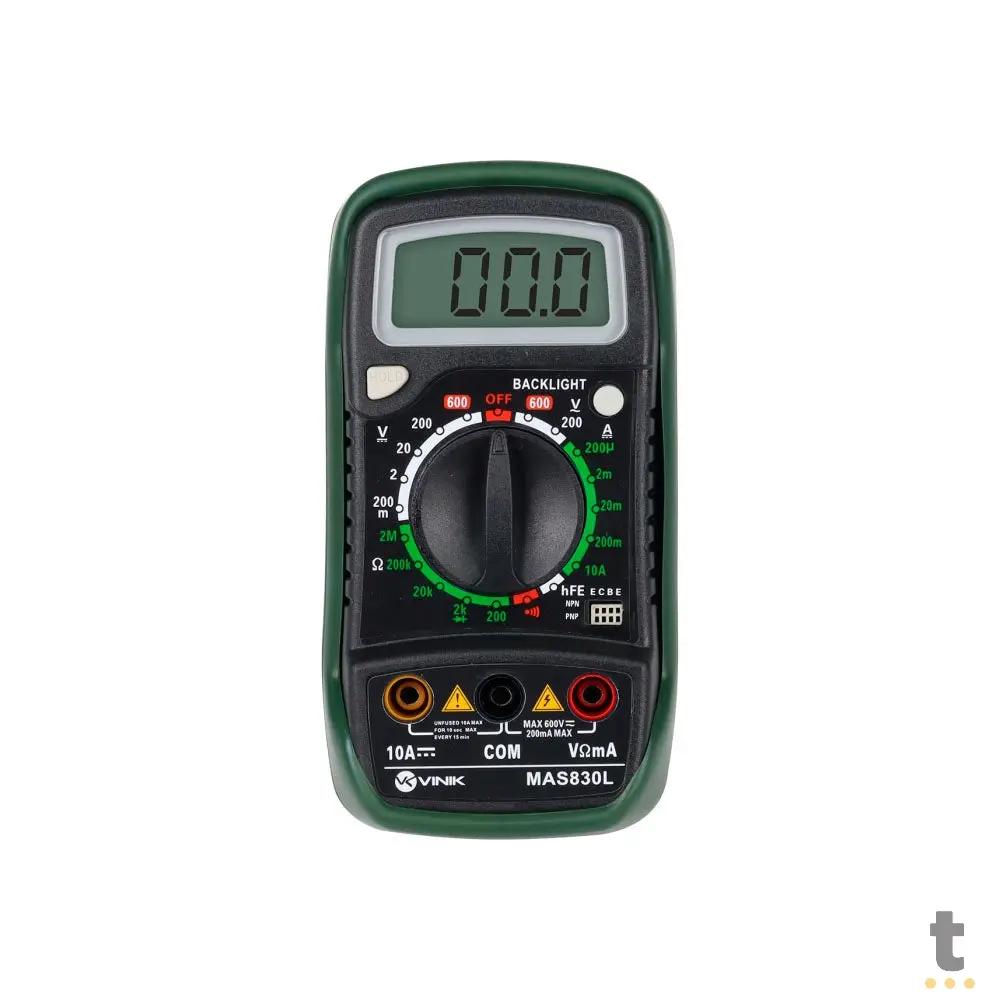 Multimetro Digital Vinik Com Data Hold 4 Digitos - MAS830L Truedata