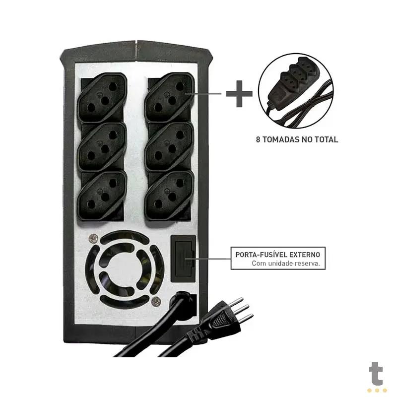 Nobreak 1200va Sms Station Ii Ust1200bi E Bivolt S 110v - P/N 27392 - OPENBOX Truedata