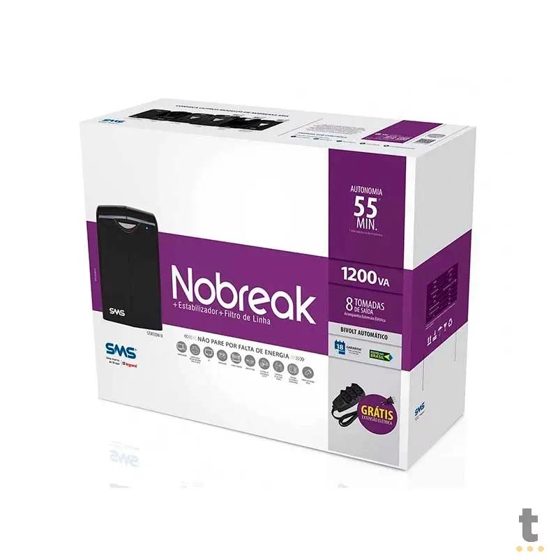 Nobreak 1200va Sms Station Ii Ust1200bi E Bivolt S 110v - P/N 27392 Truedata