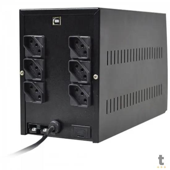 Nobreak 1400VA Bivolt 7A 2BS2BA Preto TS SHARA Truedata
