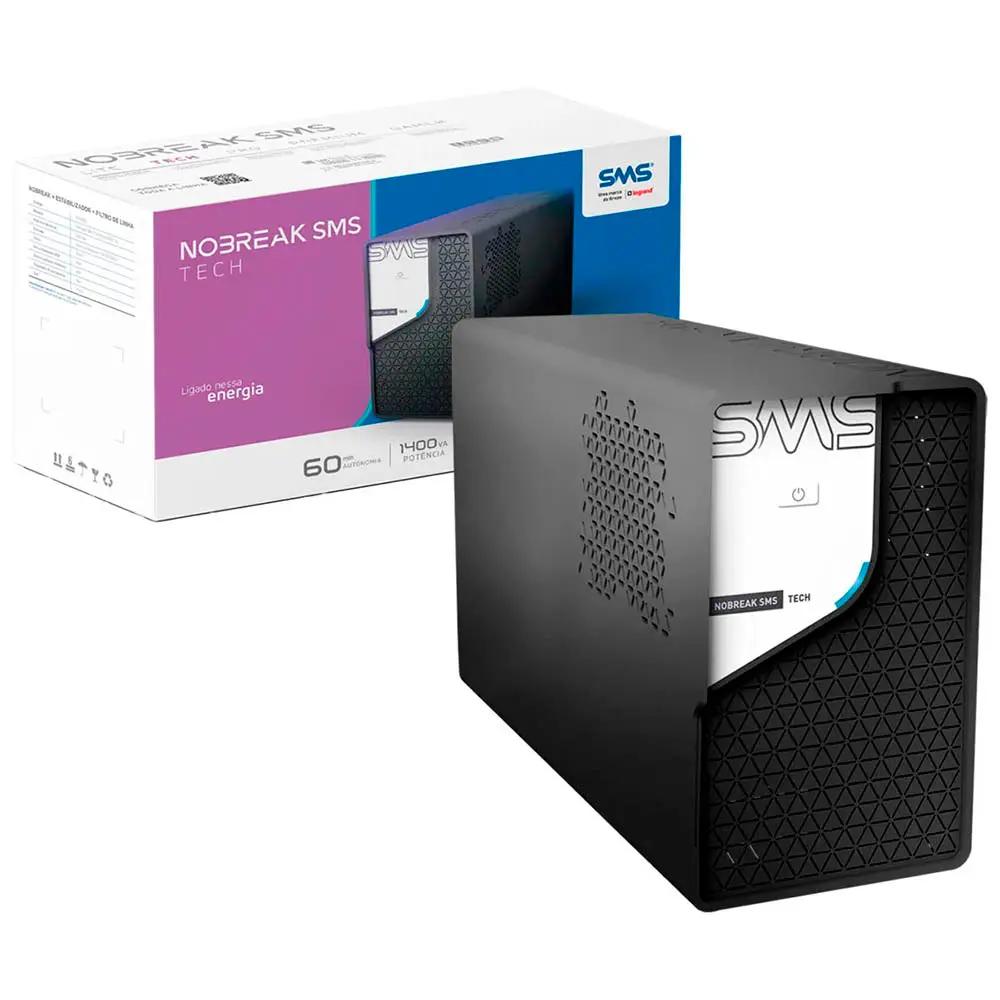 Nobreak 1400va Sms Tech E Bivolt S 220v - 29306 Truedata
