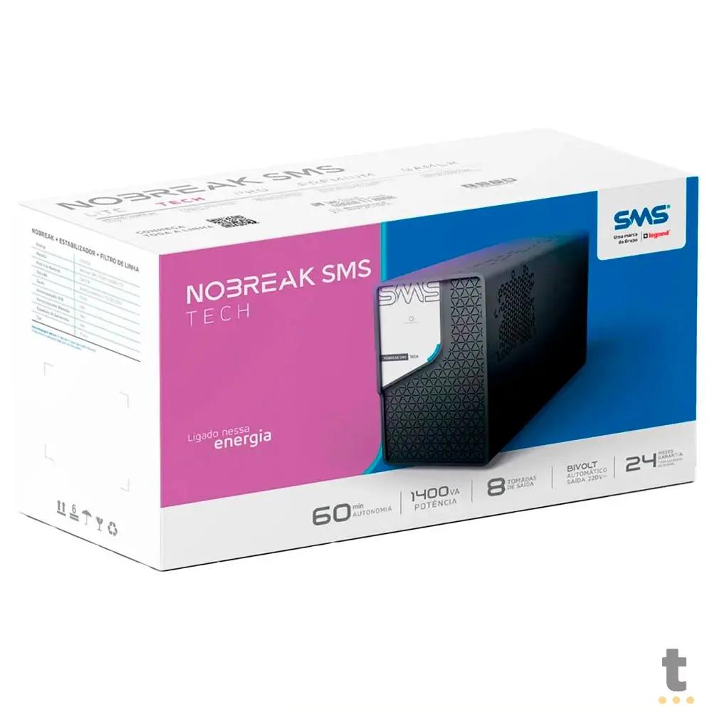 Nobreak 1400va Sms Tech E Bivolt S 220v - 29306 Truedata