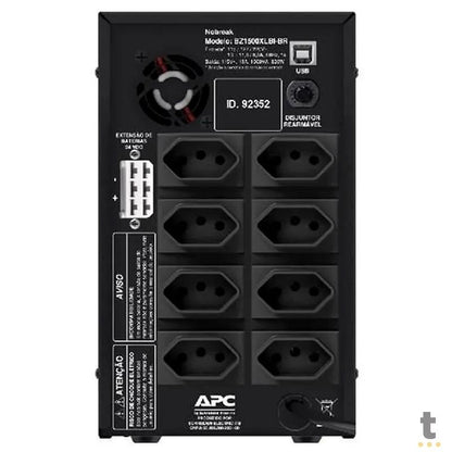 Nobreak 1500va Apc Back Ups Usb E Bivolt S 110v - Cod Bz1500xlbi-Br Truedata