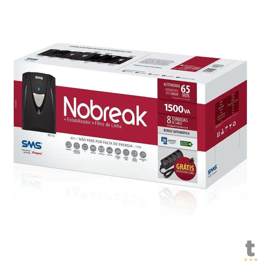 Nobreak 1500va Sms Manager Net4+ E 220v S 220v - Pn 27299 Truedata