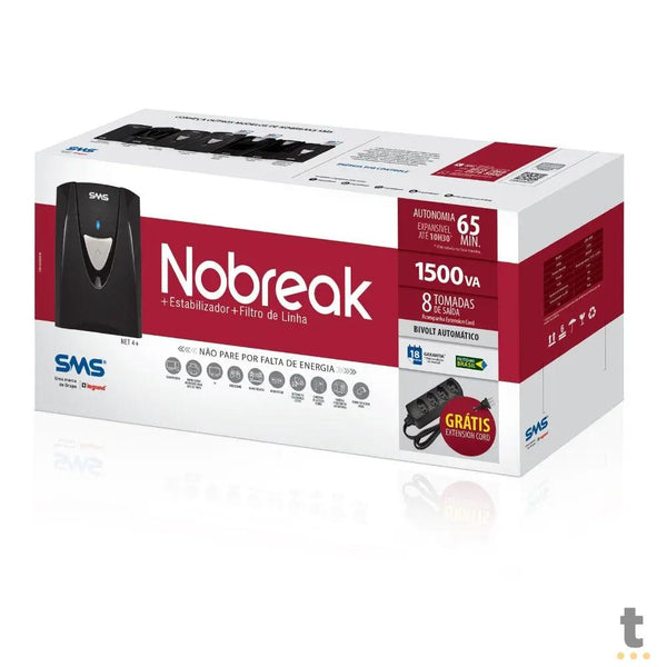 Nobreak 1500va Sms Manager Net4+ E 220v S 220v - Pn 27299