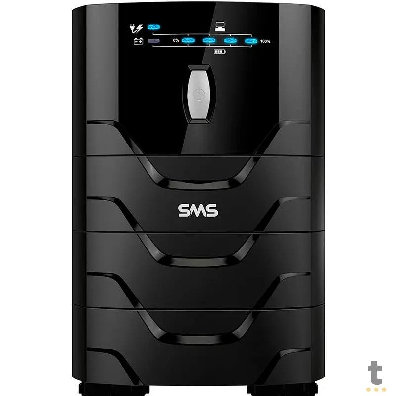 Nobreak 3000va Sms Power Vision Ii Upv3000bi Ng - E Bivolt S 110v - P/N 27747 Truedata