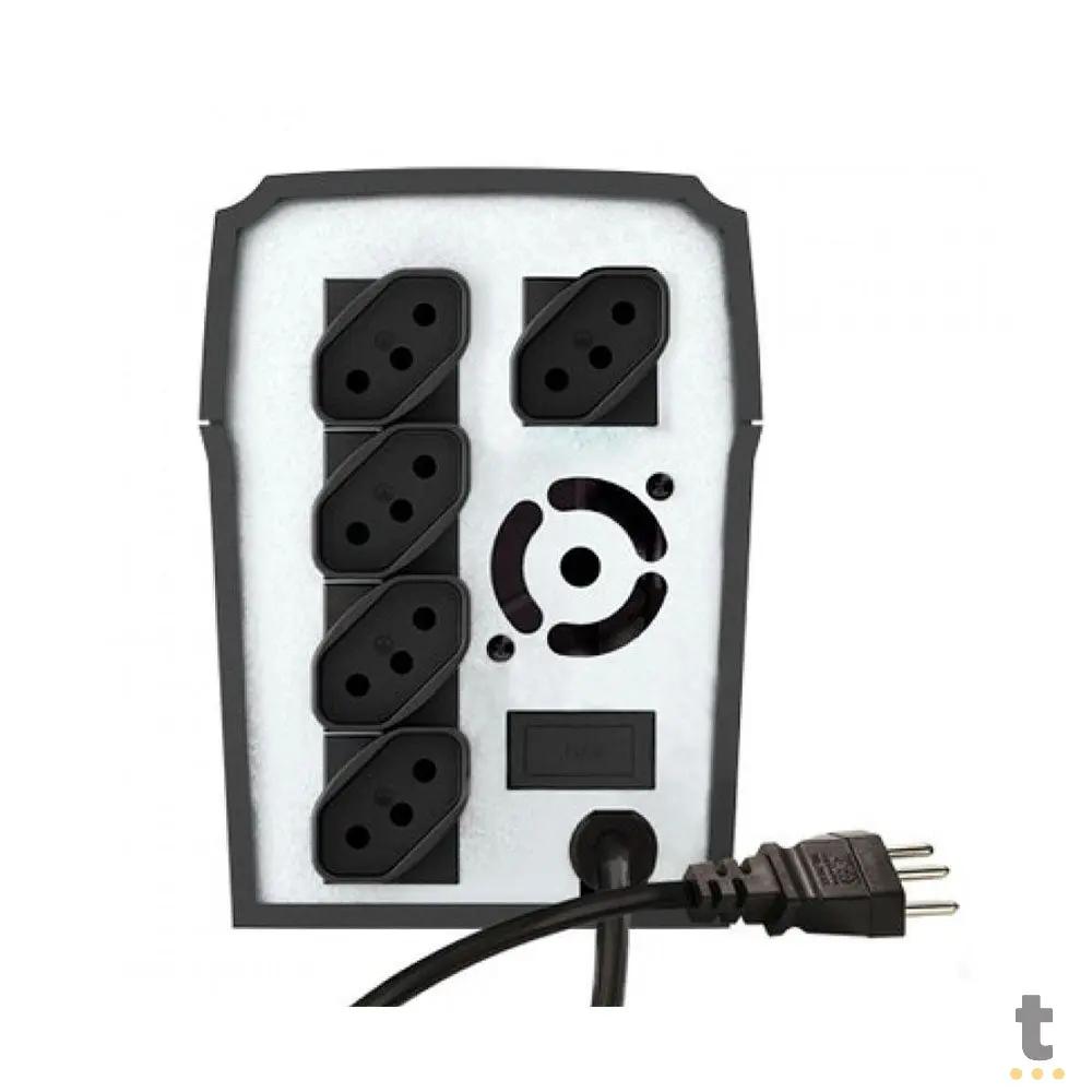 Nobreak 700va Sms Semi Senoidal New Station MST700Bi - E Bivolt S 110v - P/N 27915 Truedata