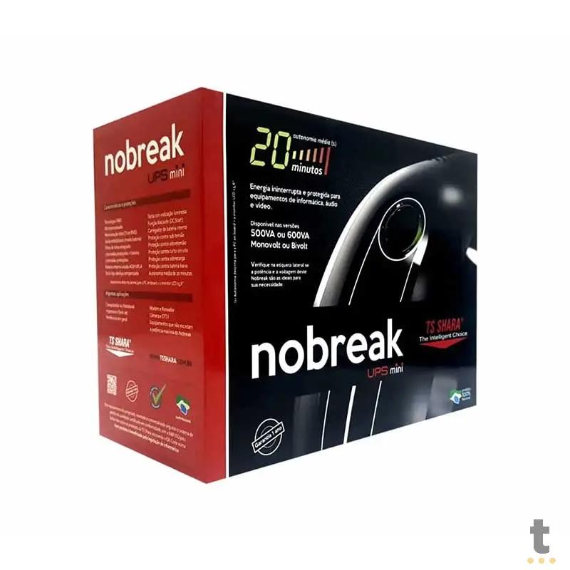 Nobreak Estabilizador Ts Shara 600va Ups Mini E Bivolt S 110v - P/N 4003 Truedata