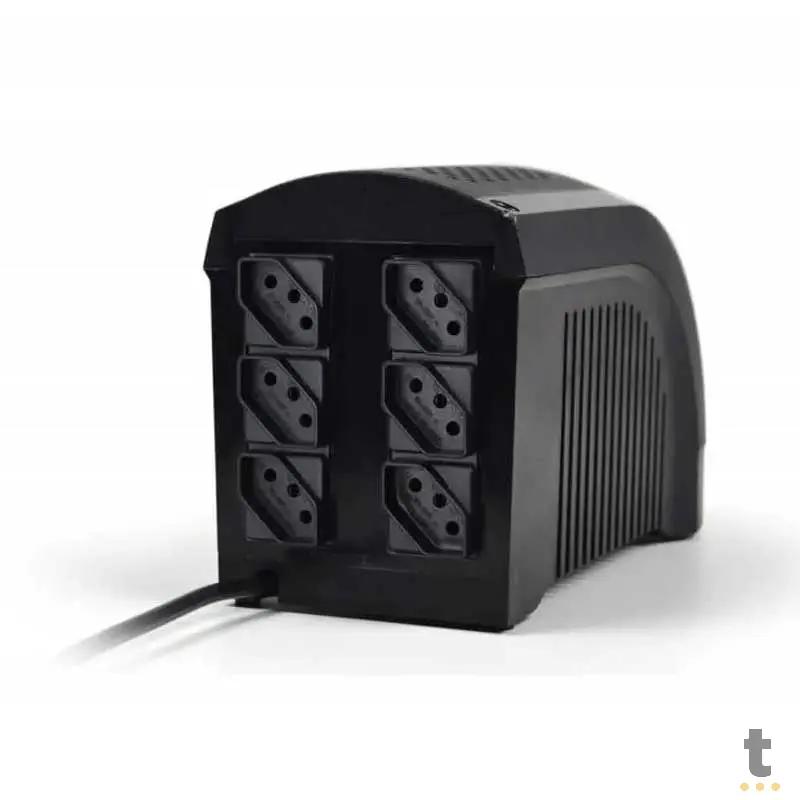 Nobreak Estabilizador Ts Shara 600va Ups Mini E Bivolt S 110v - P/N 4003 Truedata