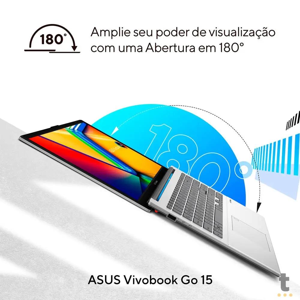 Notebook Asus Vivobook Intel Core I3-N305 4gb 128gb Ssd 15.6 Pols Prata Win11 Home - E1504GA-NJ440W Truedata