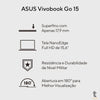 Notebook Asus Vivobook Intel Core I3-N305 4gb 128gb Ssd 15.6 Pols Prata Win11 Home - E1504GA-NJ440W Truedata