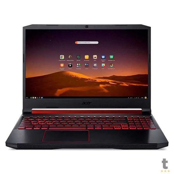 Notebook Gamer Acer Aspire Nitro 5 AMD Ryzen 7 8gb 1TB Hd + 128Gb Ssd GTX 1650 15.6 Pols Preto / Vermelho - AN515-43-R4C