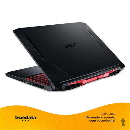 Notebook Gamer Acer Nitro 5 Intel I5-10300H 8gb 256gb Ssd 1Tb Hd Pl Video Gtx 1650 15.6 Pols Black / Red - AN515-55-54L9 Truedata