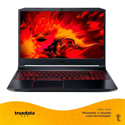 Notebook Gamer Acer Nitro 5 Intel I5-10300H 8gb 256gb Ssd 1Tb Hd Pl Video Gtx 1650 15.6 Pols Black / Red - AN515-55-54L9 Truedata
