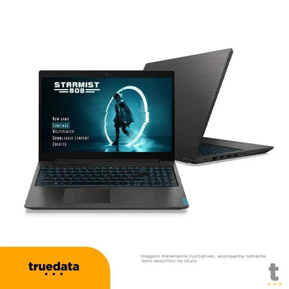 Notebook Gamer Lenovo Ideapad Intel Core i5-9300HF 8gb 256Gb Ssd GTX 1050 3Gb Win10 Home 15.6 Pols Cinza / Azul - L340-1 Truedata