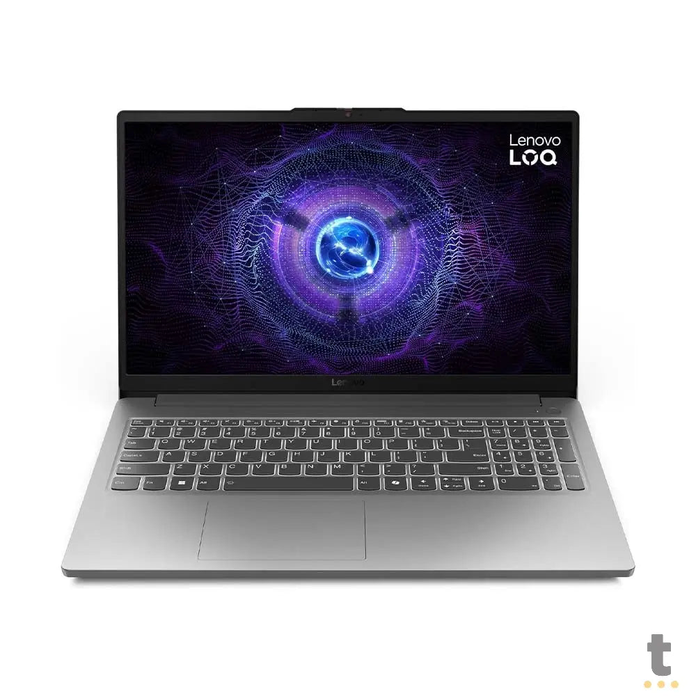 Notebook Gamer Lenovo LOQ I5-12450HX 16gb 512Gb Ssd Geforce RTX 3050 6gb Win11 Home 15.6 Pols Truedata