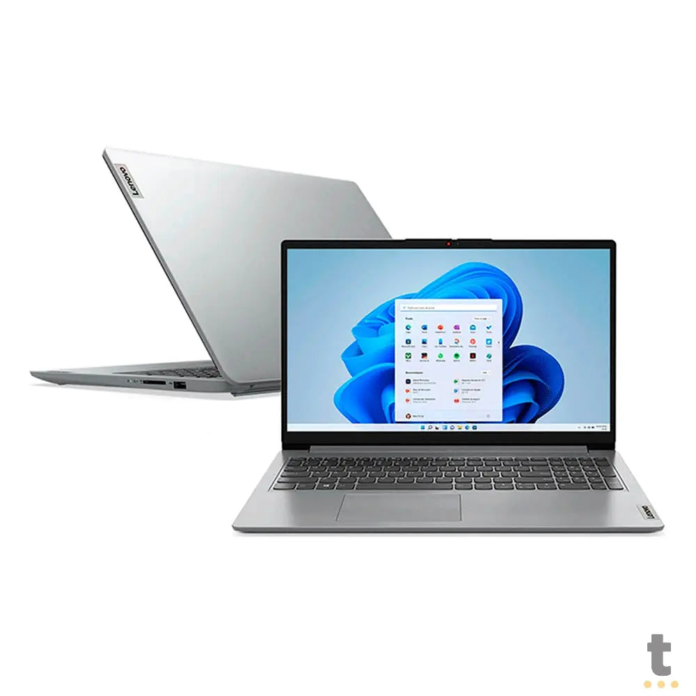 Notebook Lenovo 1i Intel Core I5-1235U 8gb 512gb Ssd Win11 Home 15.6 Pols Cinza - 82VY000QBR Truedata