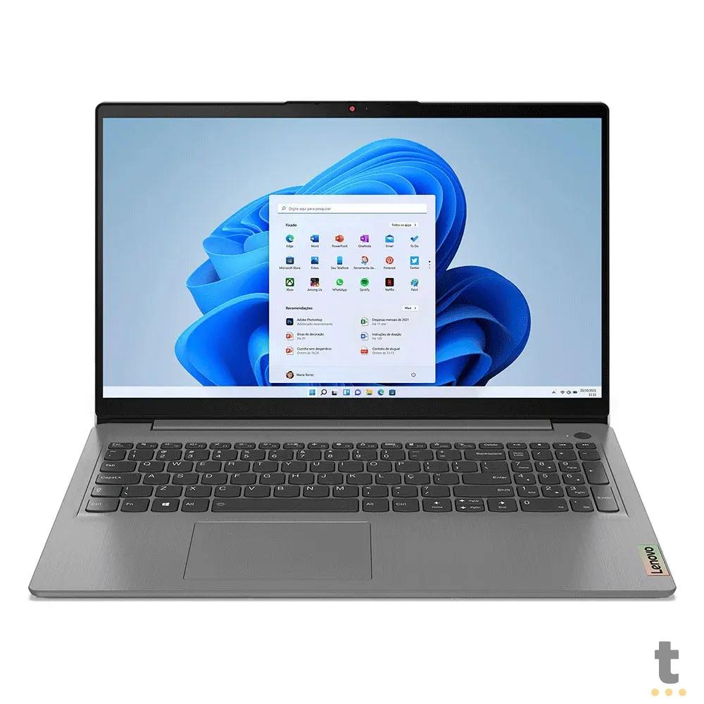 Notebook Lenovo Ideapad 3i I3-1115G4 4gb 256gb Win11 Home Cinza 15.6 Pols - 82MD000ABR Truedata