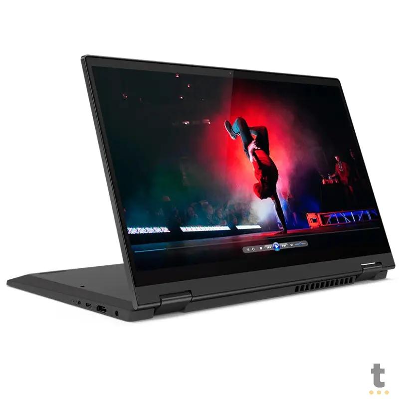 Notebook Lenovo Ideapad Flex Intel Core i7-1165G7 8gb 256Gb SSD 14 Pols Touch Screen Cinza Win10 Home - 82LT0000BR Truedata