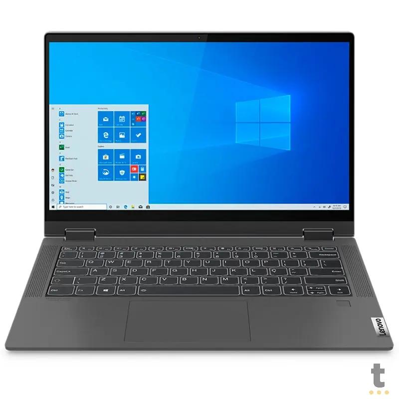 Notebook Lenovo Ideapad Flex Intel Core i7-1165G7 8gb 256Gb SSD 14 Pols Touch Screen Cinza Win10 Home - 82LT0000BR Truedata
