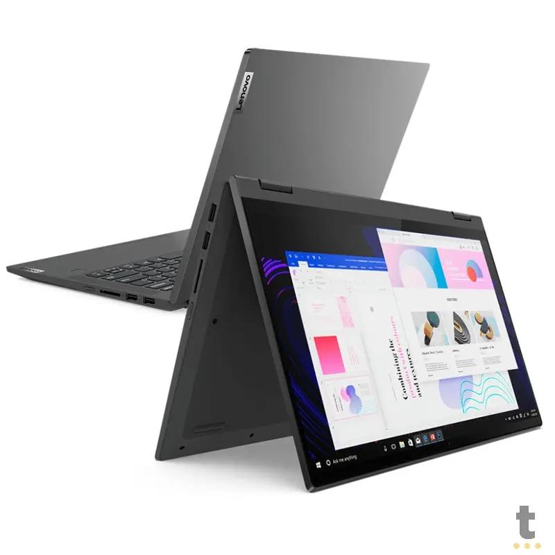 Notebook Lenovo Ideapad Flex Intel Core i7-1165G7 8gb 256Gb SSD 14 Pols Touch Screen Cinza Win10 Home - 82LT0000BR Truedata