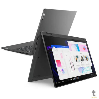 Notebook Lenovo Ideapad Flex Intel Core i7-1165G7 8gb 256Gb SSD 14 Pols Touch Screen Cinza Win10 Home - 82LT0000BR Truedata