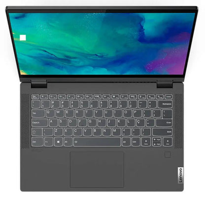 Notebook Lenovo Ideapad Flex Intel Core i7-1165G7 8gb 256Gb SSD 14 Pols Touch Screen Cinza Win10 Home - 82LT0000BR Truedata