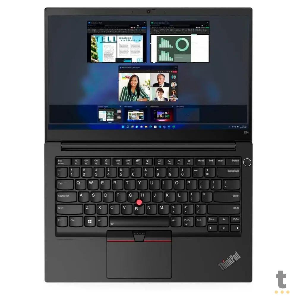 Notebook Lenovo Thinkpad E14 Intel Core i7-1255U 16gb 512Gb SSD M.2 14 Pols Win11 Pro - 21E4001LBO Truedata