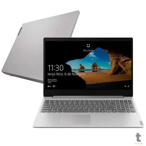 Notebook Lenovo Ultrafino Ideapad S145 I7-8565u 8gb 1tb Pl Video 2gb Win10 15.6 Pols 81s90003br Prata