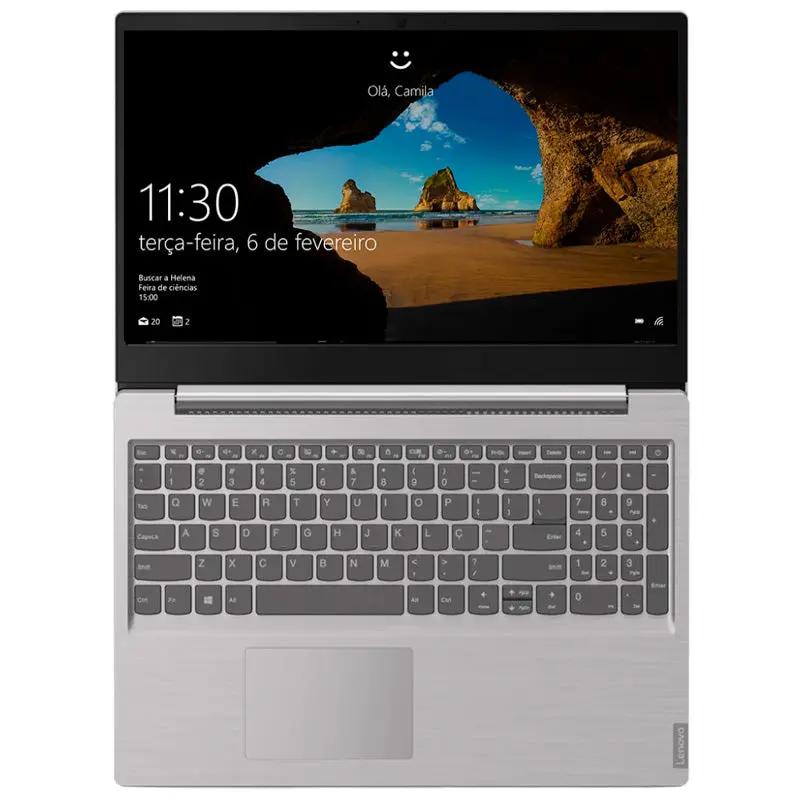Notebook Lenovo Ultrafino Ideapad S145 I7-8565u 8gb 1tb Pl Video 2gb Win10 15.6 Pols 81s90003br Prata Truedata